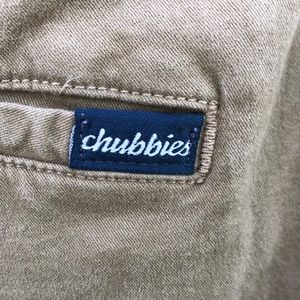 Chubbies khaki shorts
